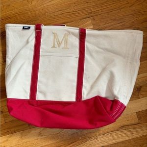 Lands End XL tote